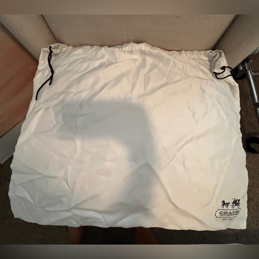 Coach Large dust bag large new unused